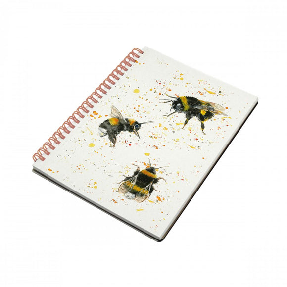 Bree Merryn Bee Happy Bee Hardback Lined Notebook A5