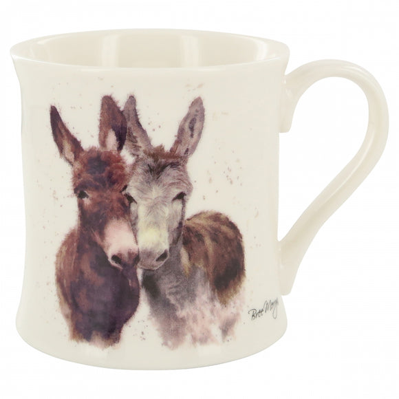 Jack & Diane Donkeys Fine China Mugs (Bree Merryn)