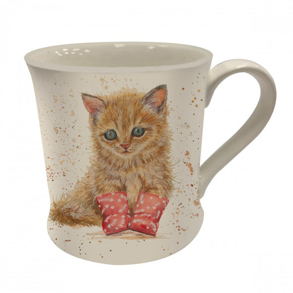 Marmalade Ginger Kitten Fine China Mugs (Bree Merryn)